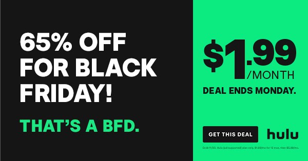 deals on hulu subscription