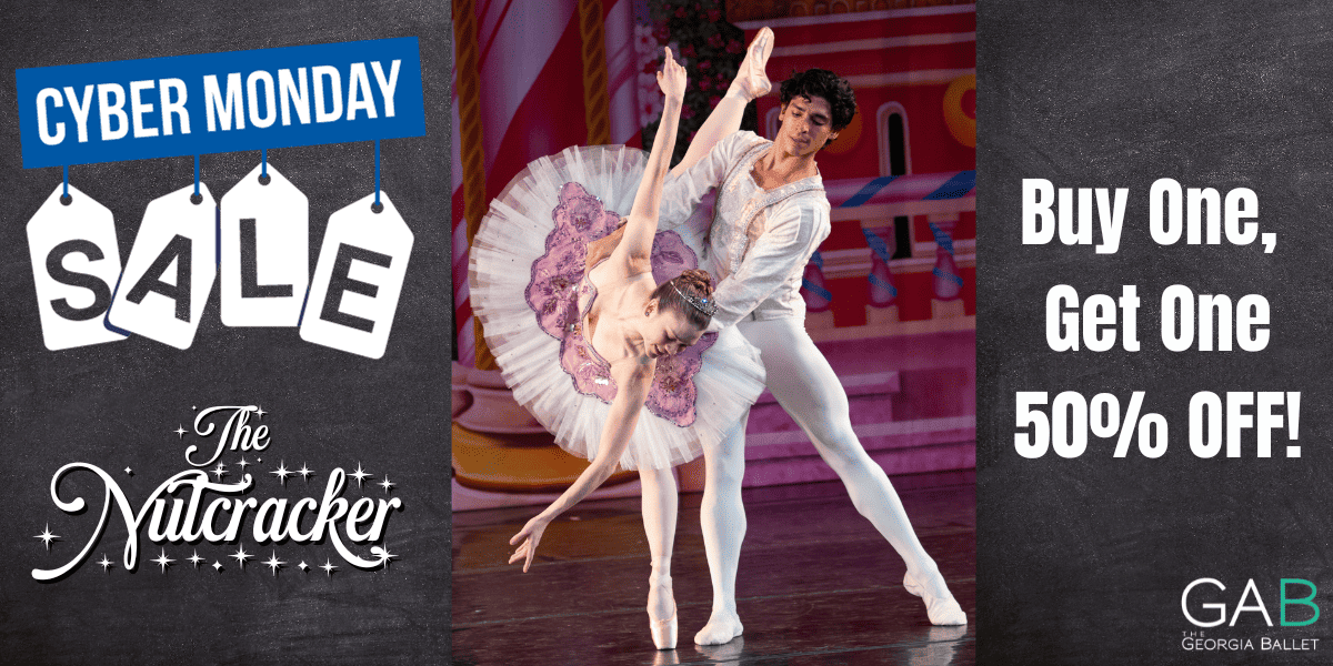 Ballet offers buyonegetone for half off for The Nutcracker