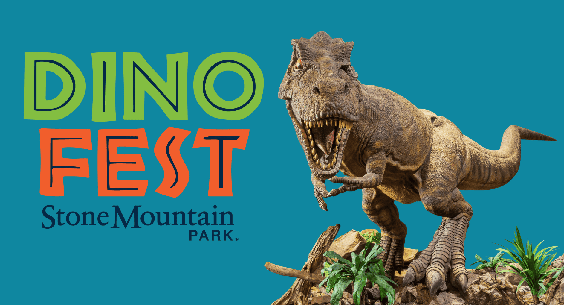 Dino Fest At Stone Mountain Park Get 50 Off Passes For Spring Break