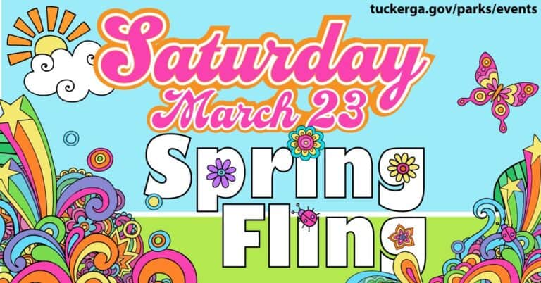 Come to the Tucker Spring Fling this weekend, at a new location ...