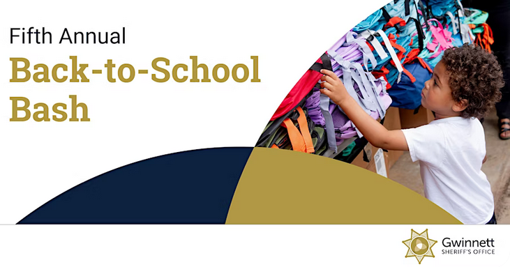 FREE Back-to-School Bash at Gwinnett Fairgrounds: come for fun & freebies on Saturday, July 18th